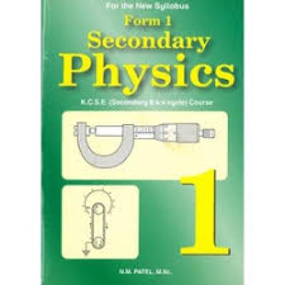 Patel Secondary Physics F1